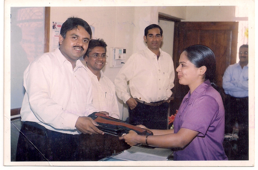 Felicitation by Mr. Shenoy